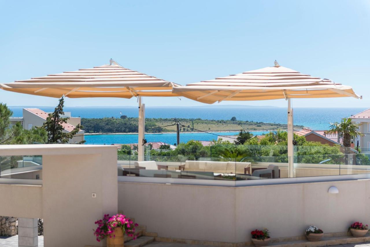 Apartmán Pool Terrace Sea View Sarkic Novalja Exteriér fotografie